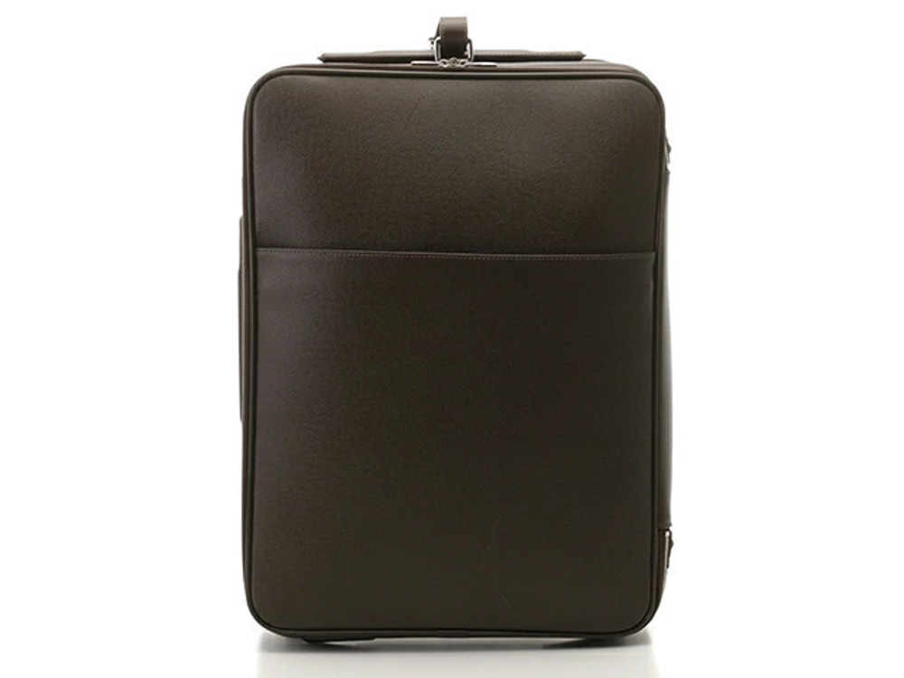LOUIS VUITTON Pegase Carry on Bag Travel Taiga Leather Grizzly